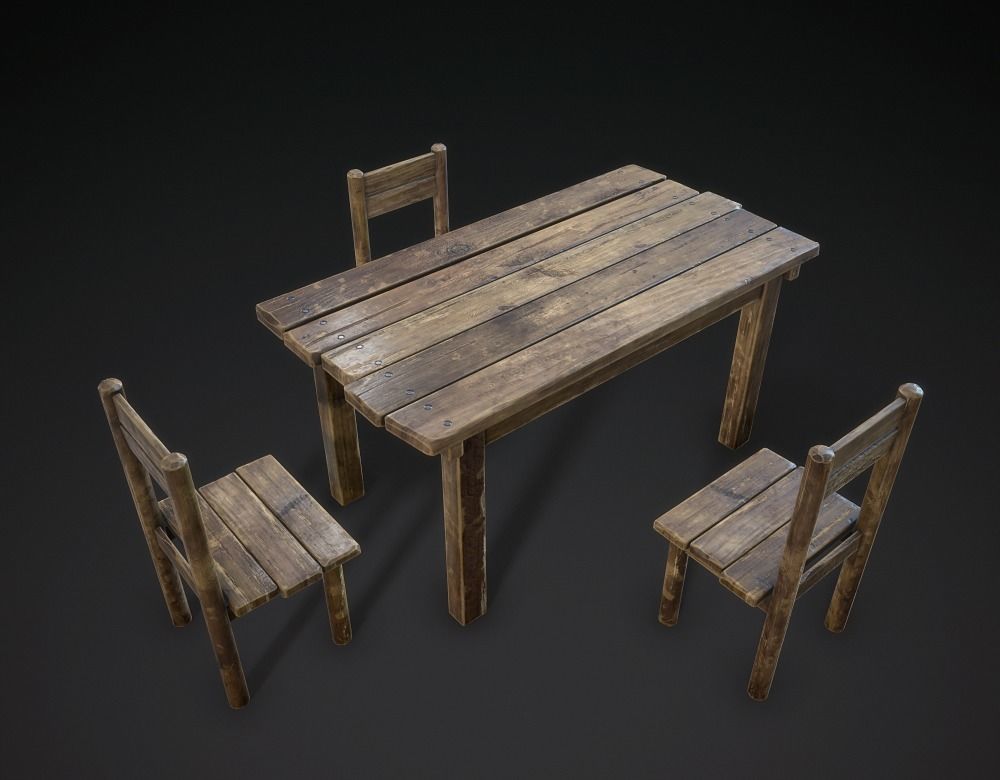 Medieval Collection Low-poly 3D model_100