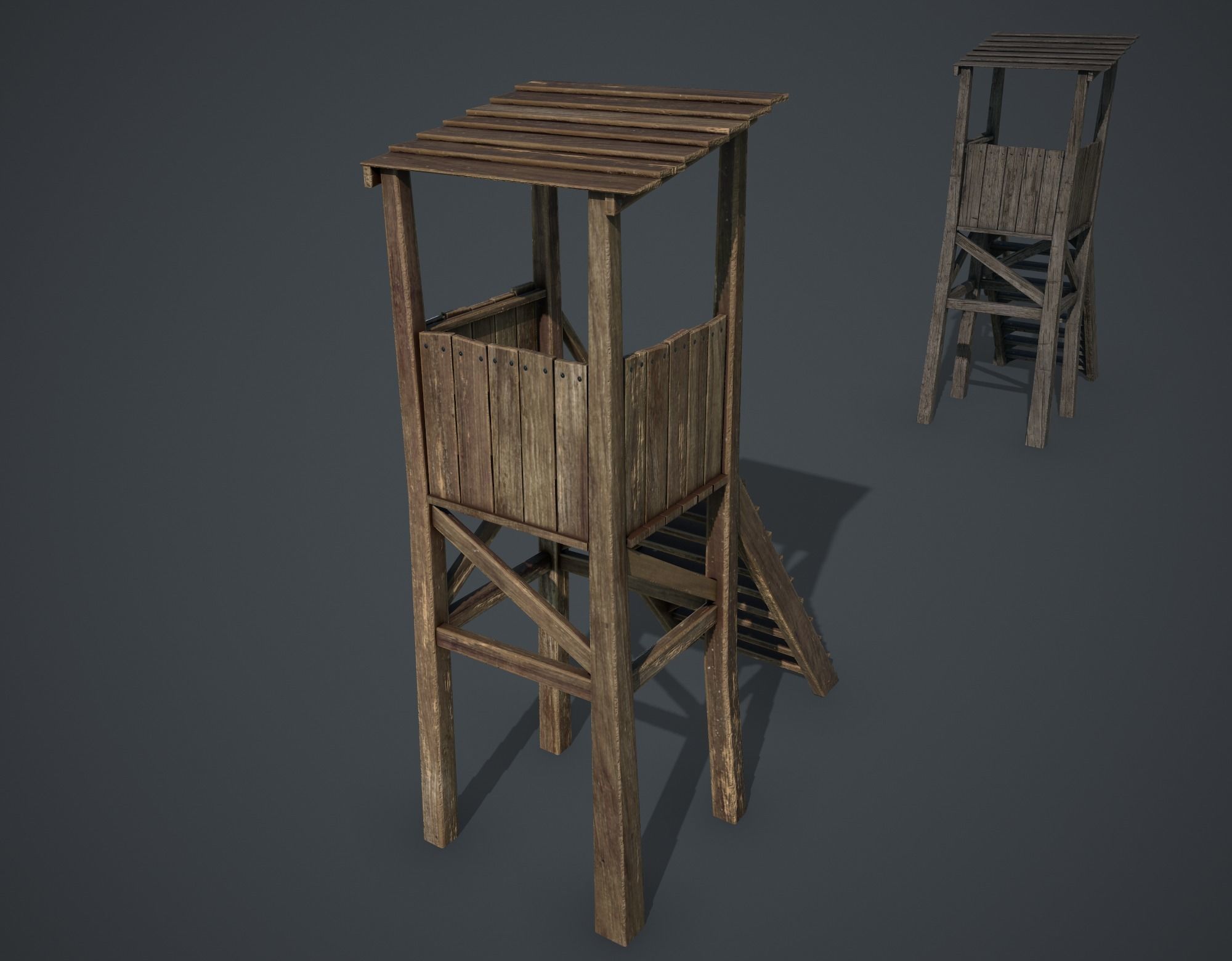 Medieval Collection Low-poly 3D model_171