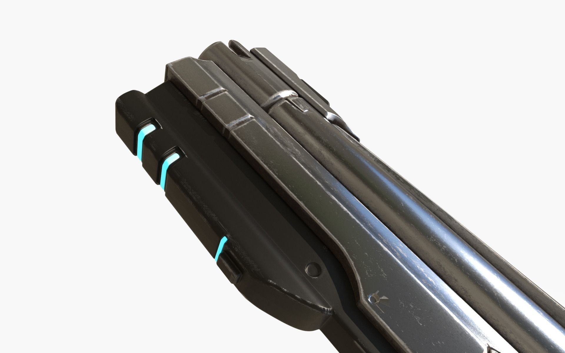 Overwatch Mccree s Peacekeeper 3D model_14