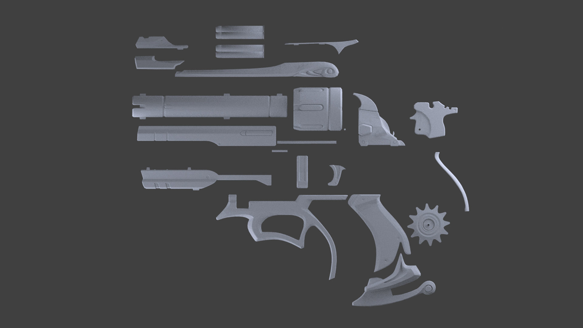 Overwatch Mccree s Peacekeeper 3D model_17