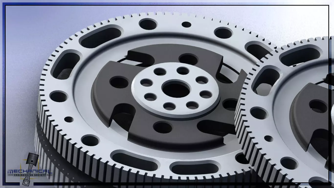 Lightweight flywheel 3D model