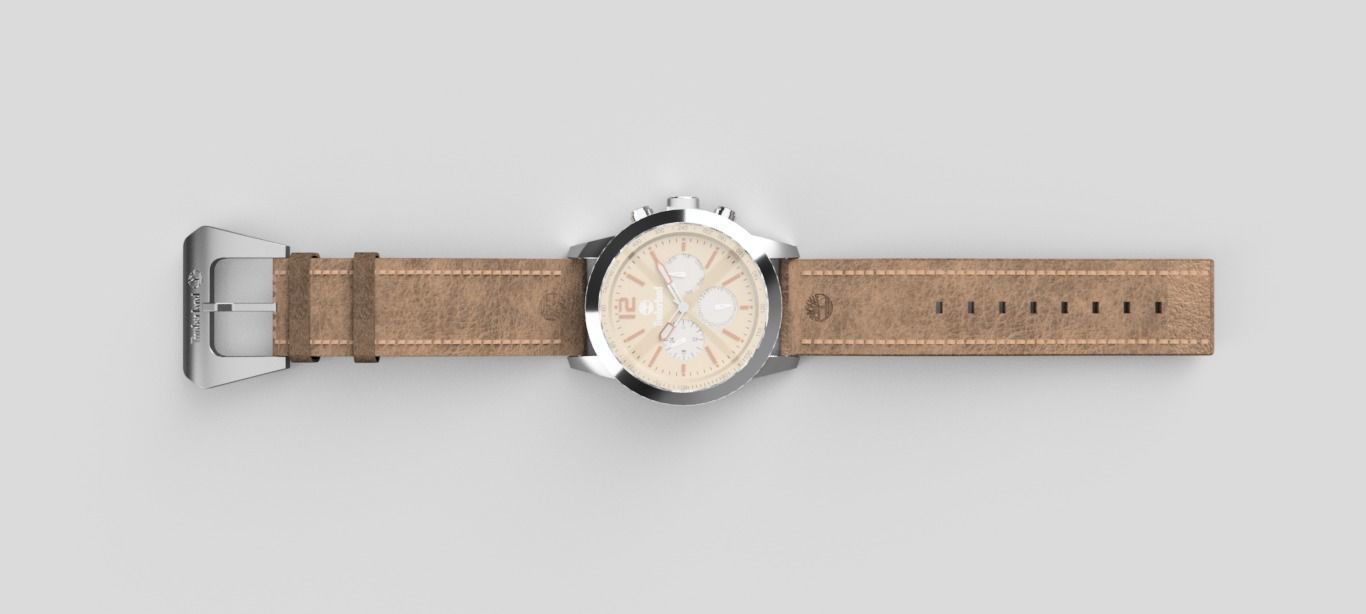 Timberland Watch - 3D Model 3D model_9
