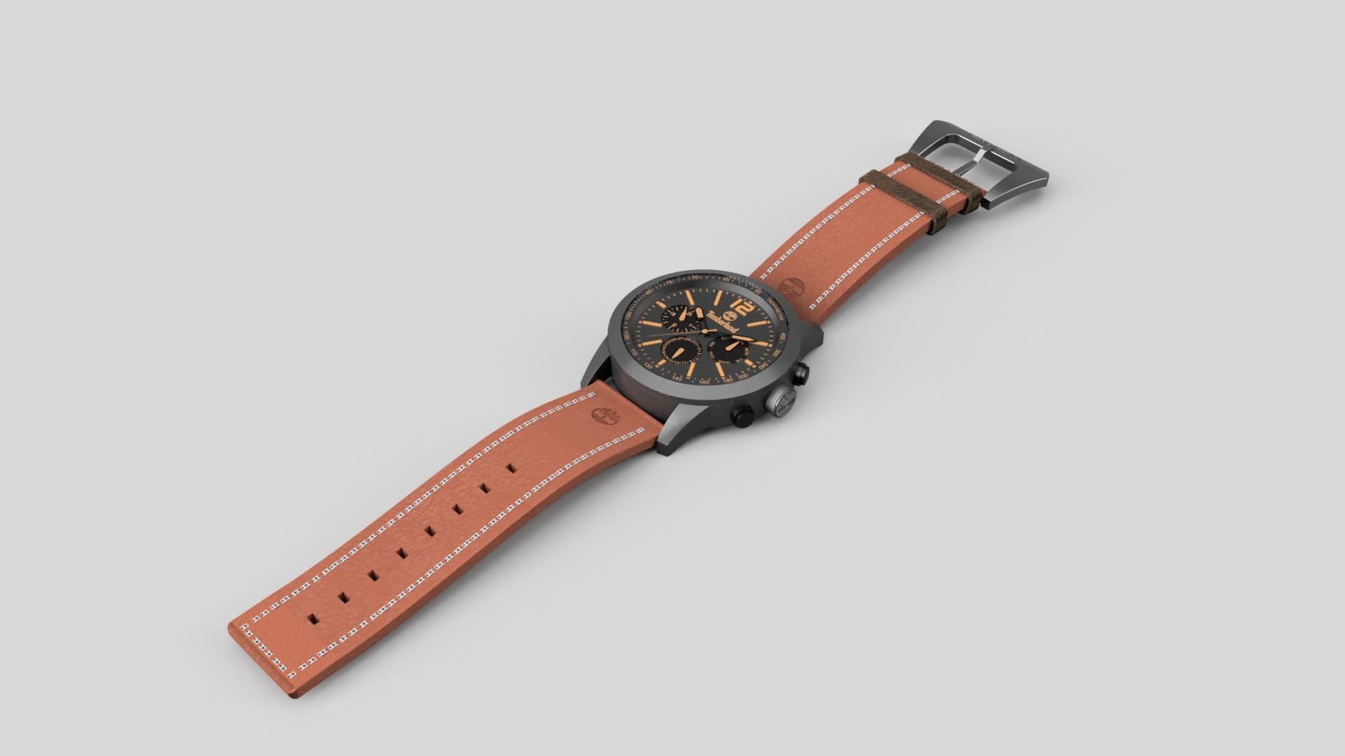 Timberland Watch - 3D Model 3D model_2