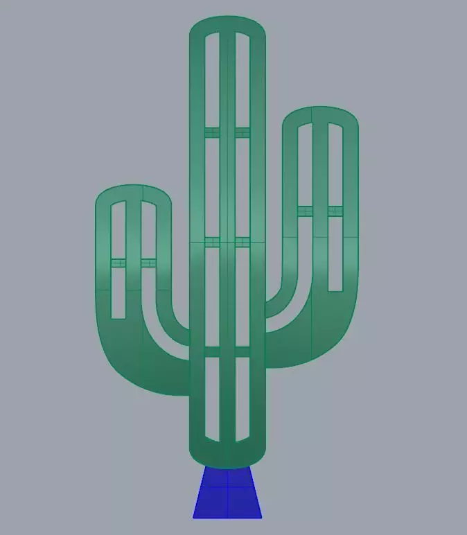 cactus Free 3D print model
