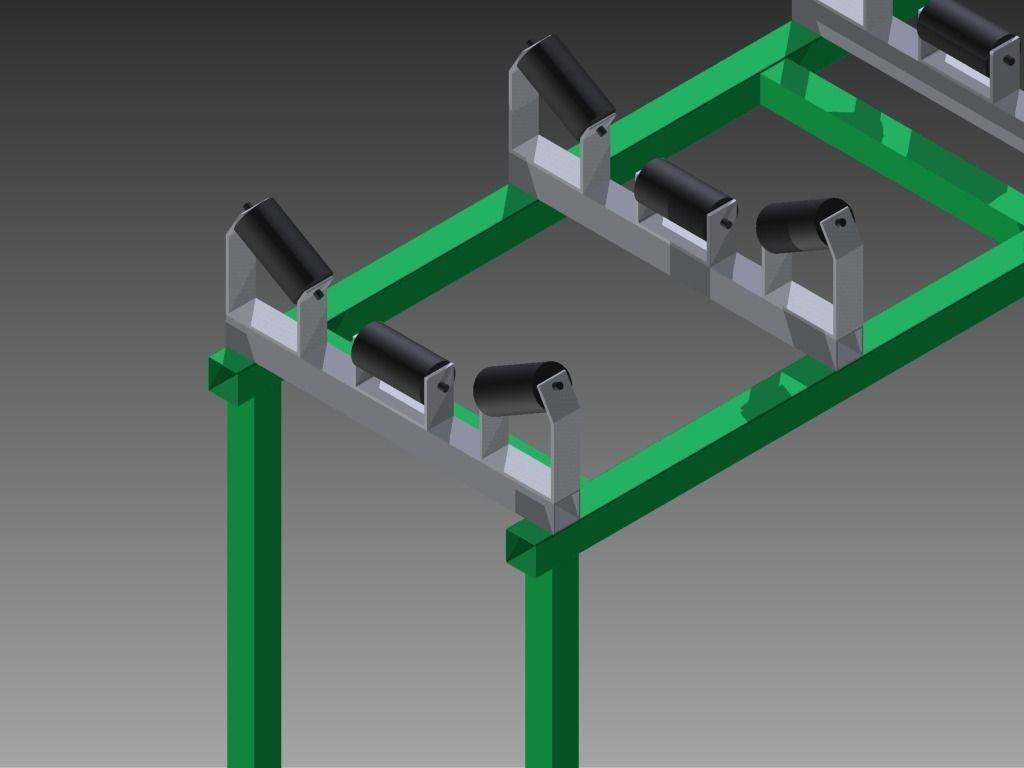Conveyor Assambly Free 3D model_0