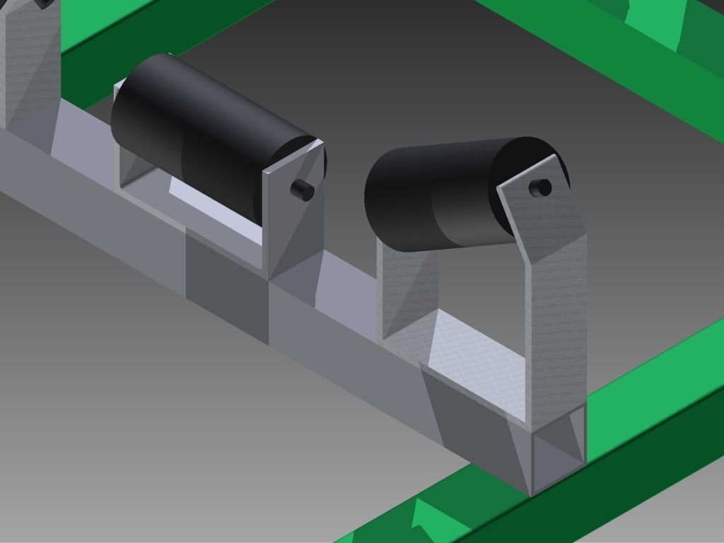 Conveyor Assambly Free 3D model_2