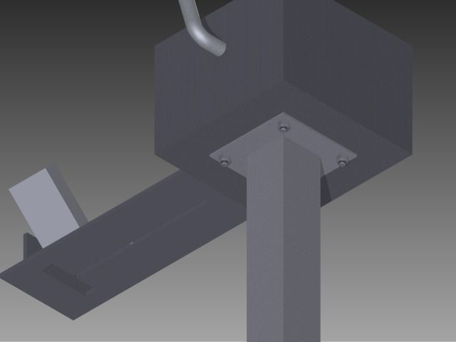 Mechanical Can Crusher Free 3D model_2