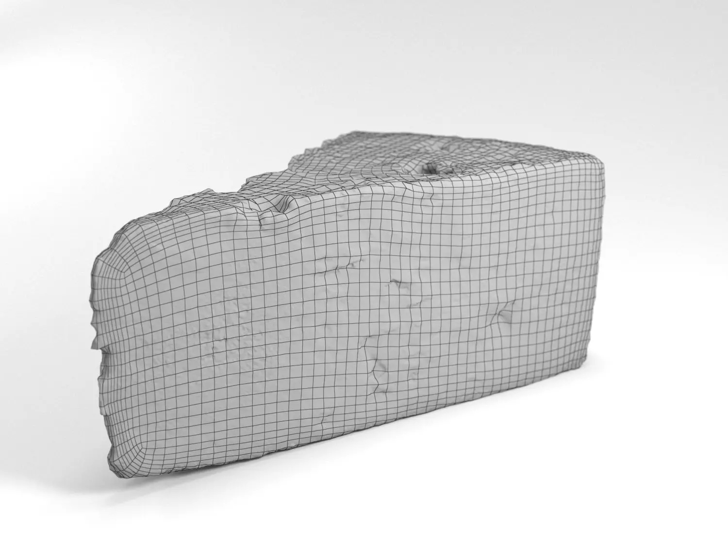 Blue Cheese 3D model_0