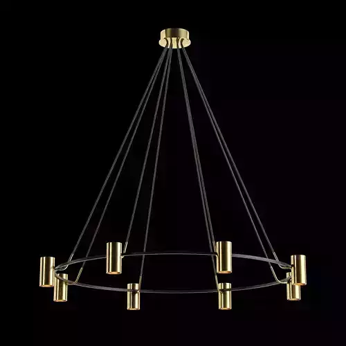 Restoration Hardware  CHAMPEAUX ROUND CHANDELIER 60