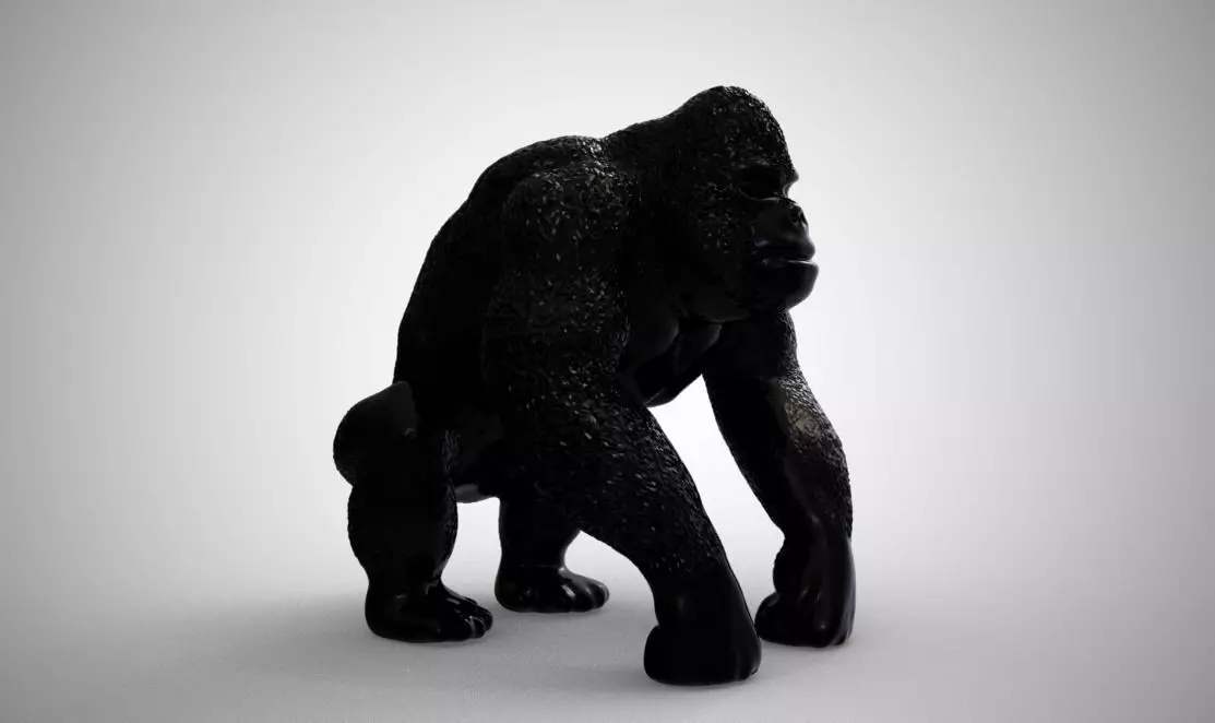 Gorilla 3D print model_0