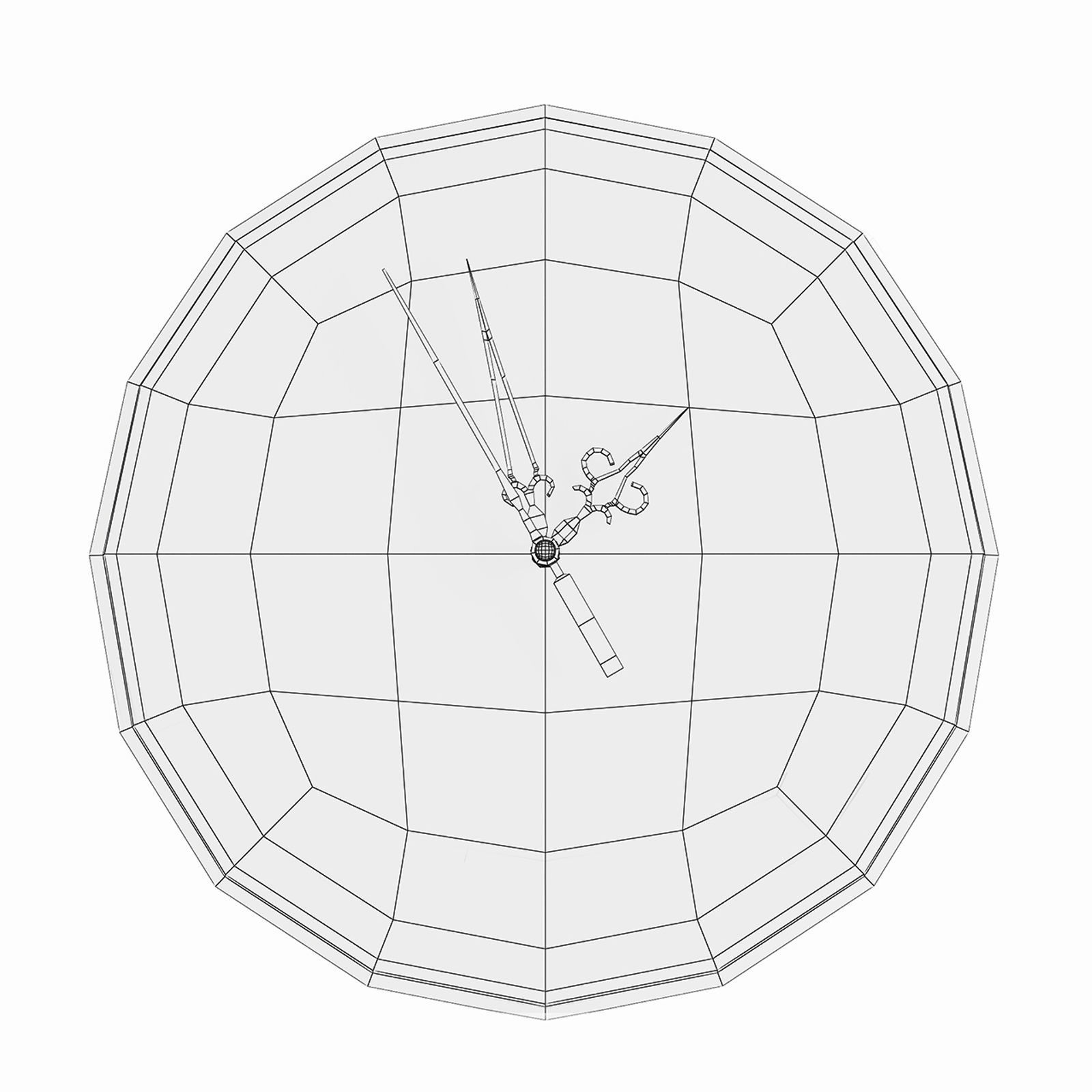 Decorative set w4 3D model_18