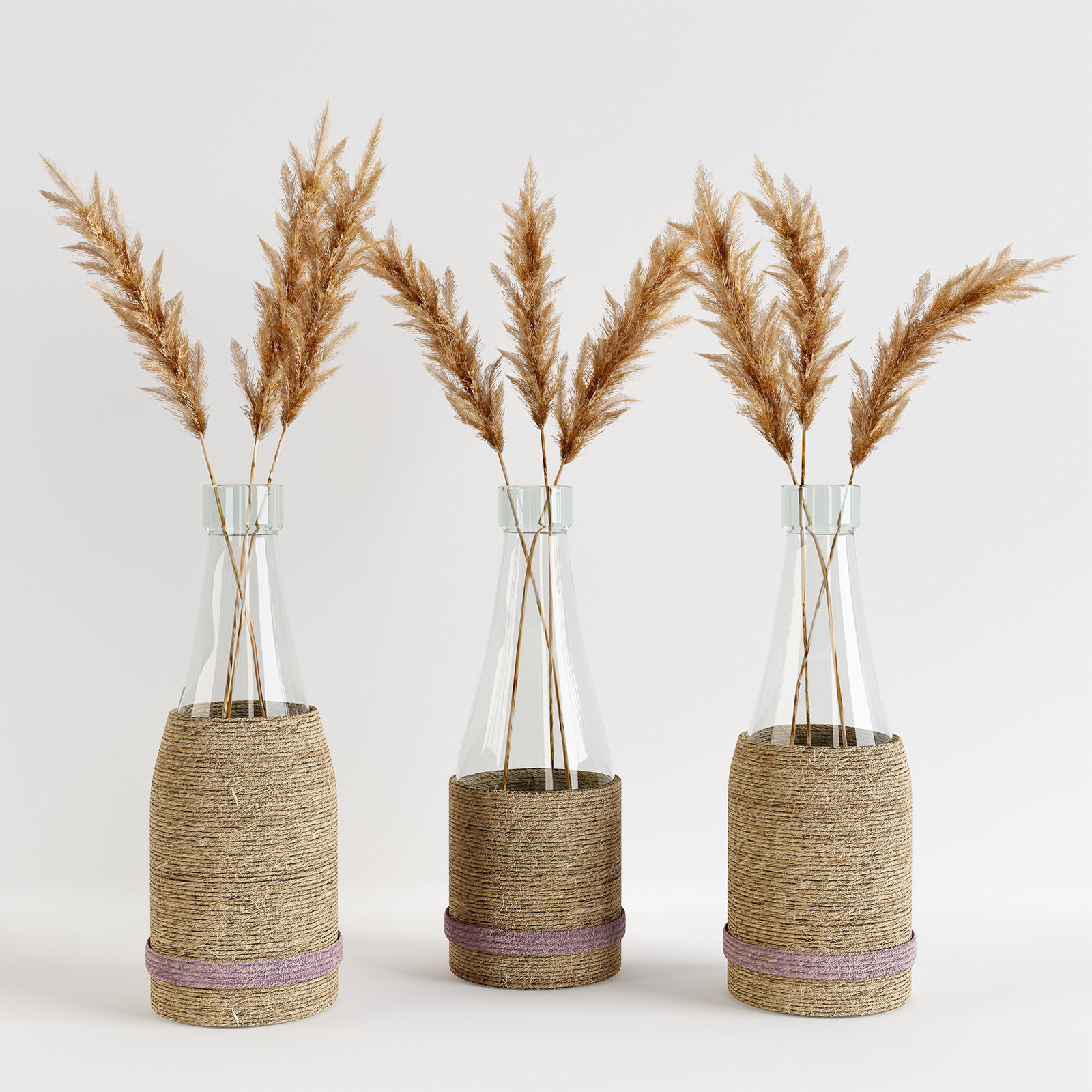 Decorative set w4 3D model_5