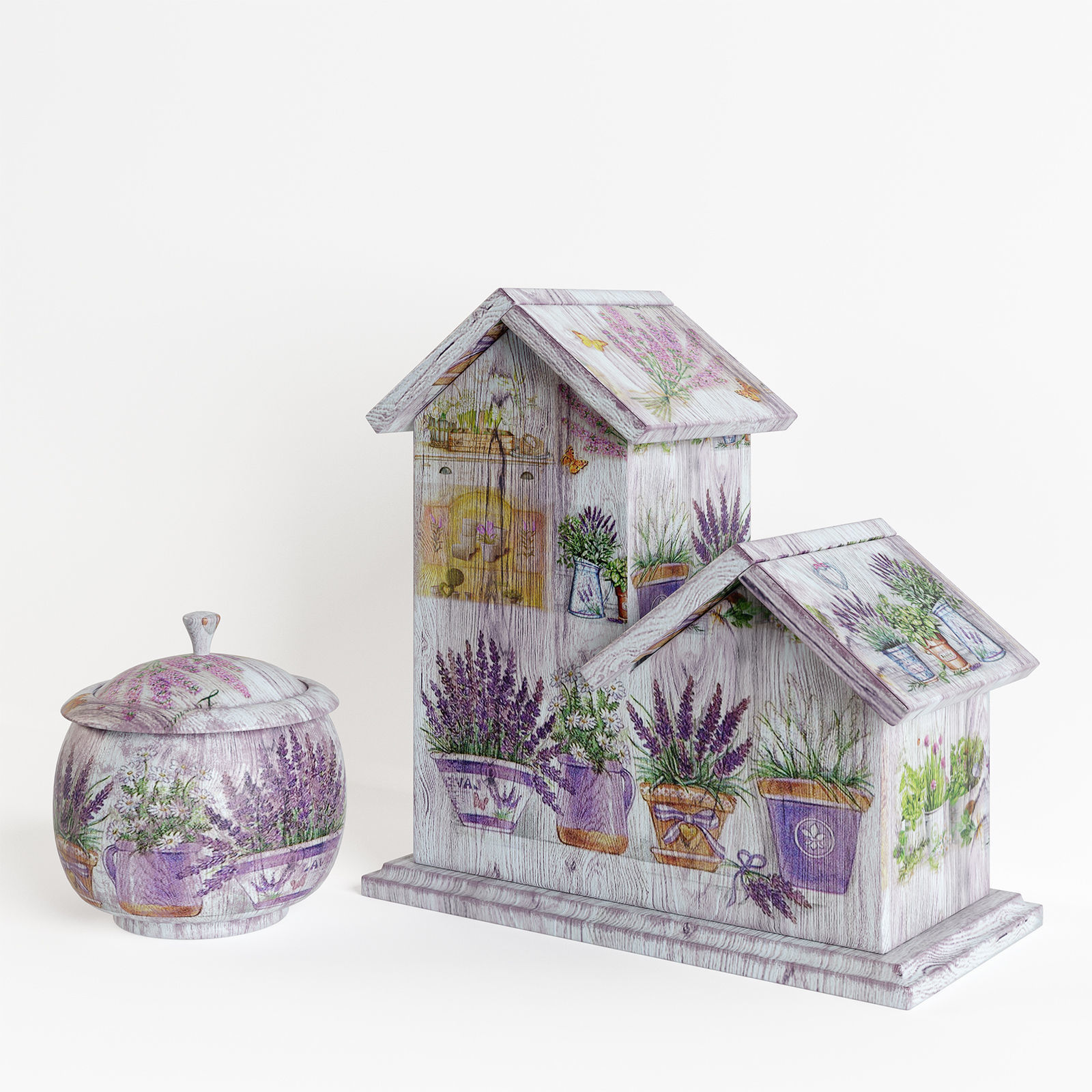 Decorative set w4 3D model_10