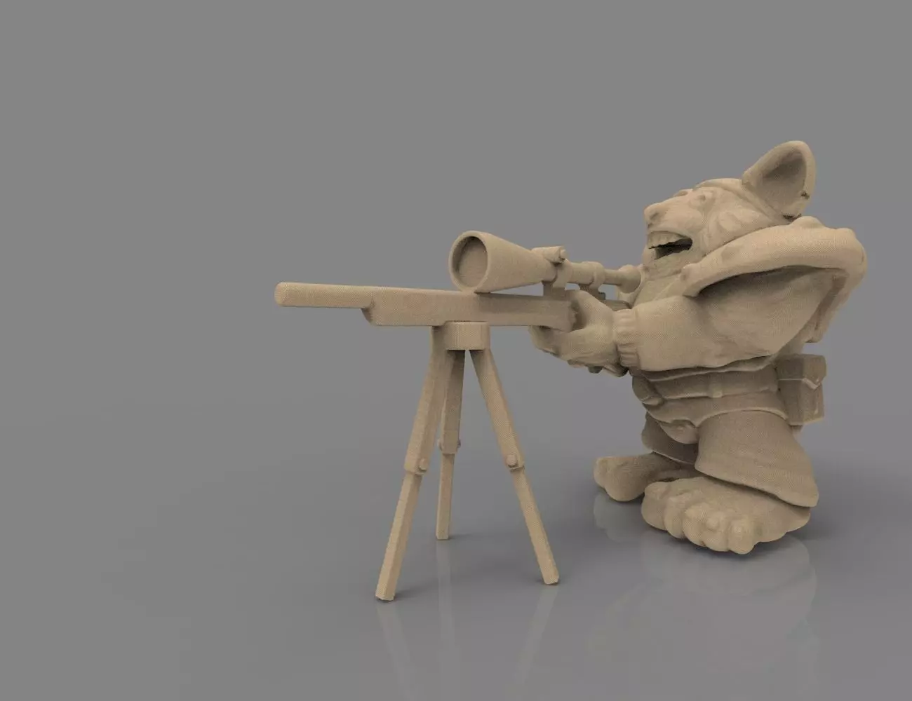 Genk figure 3D print model