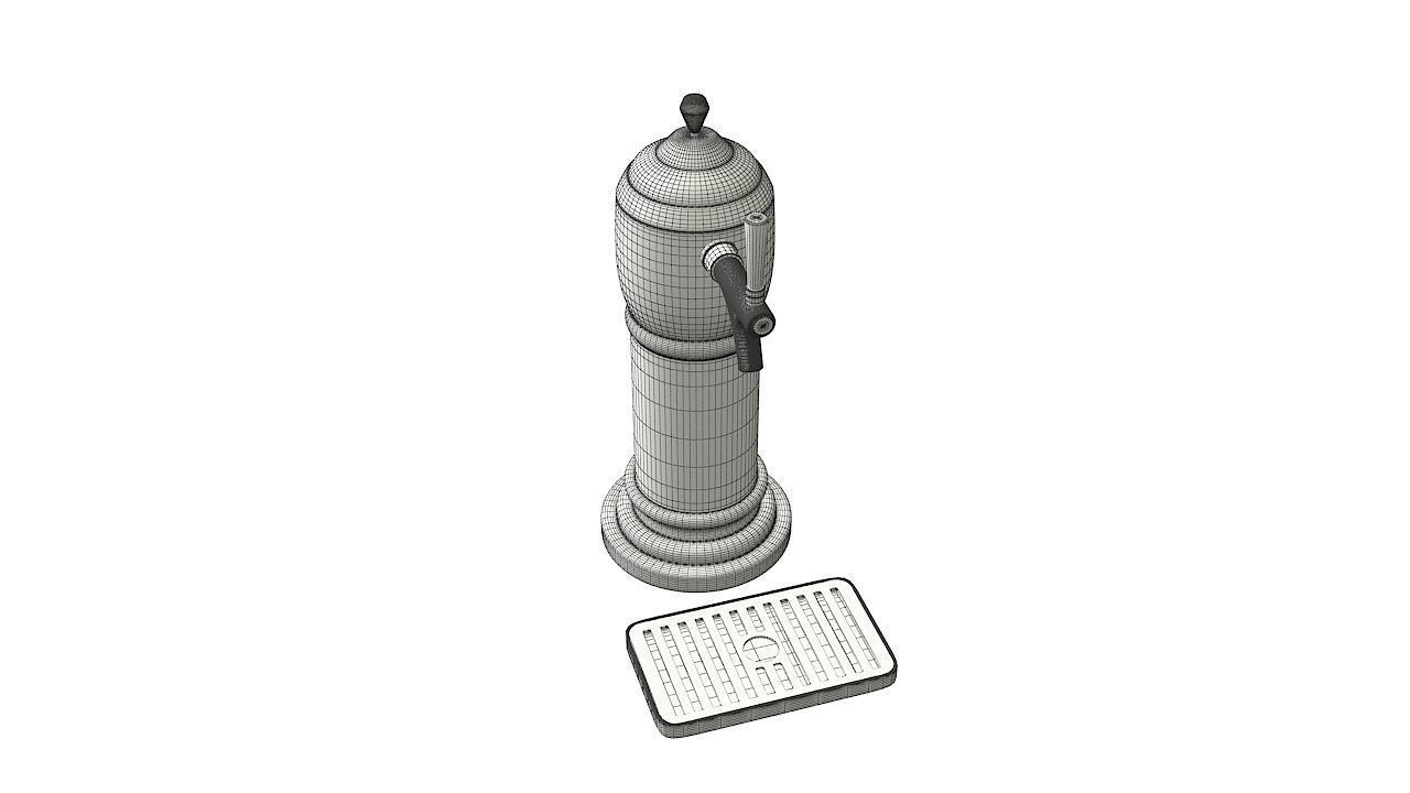 Beer Tap 3D model_10