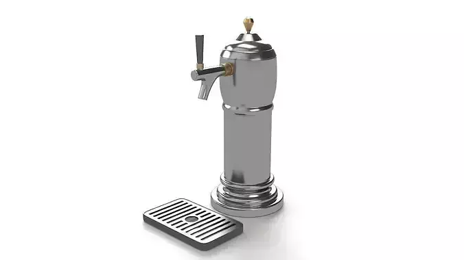 Beer Tap 3D model