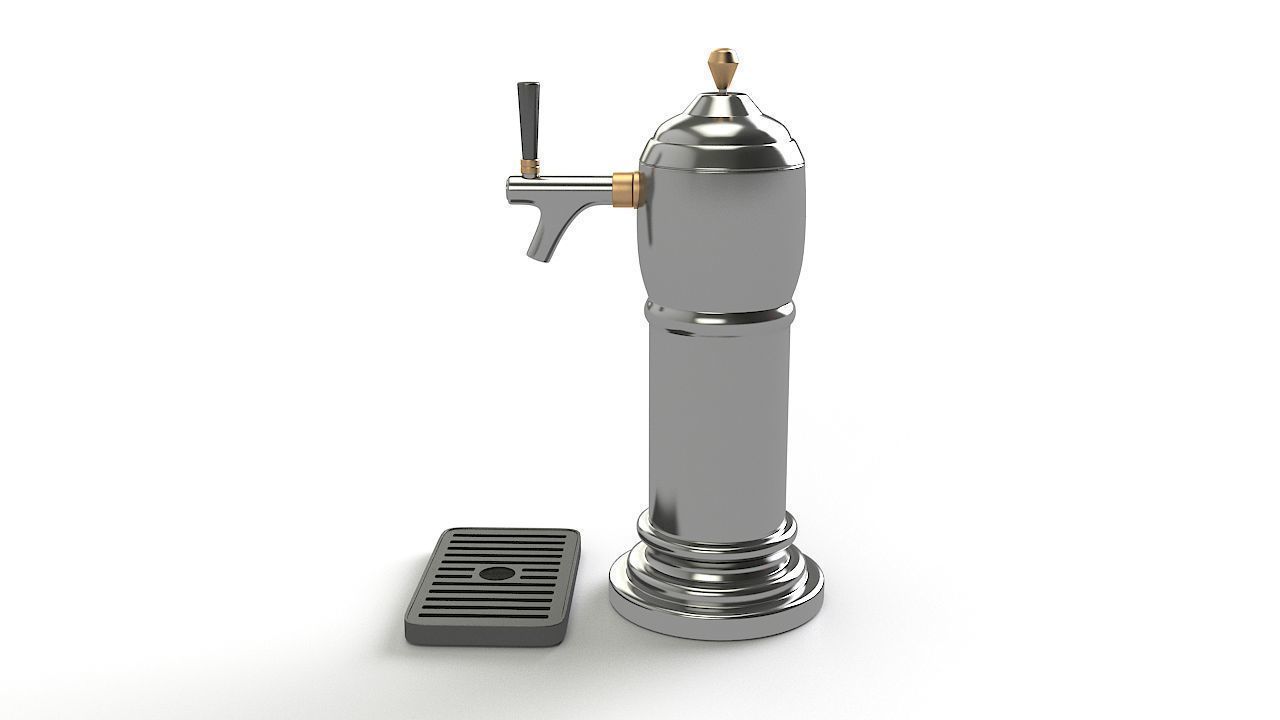Beer Tap 3D model_5