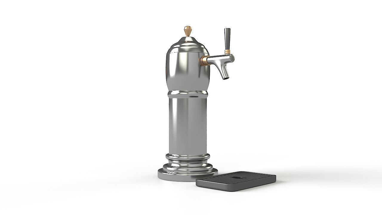 Beer Tap 3D model_3