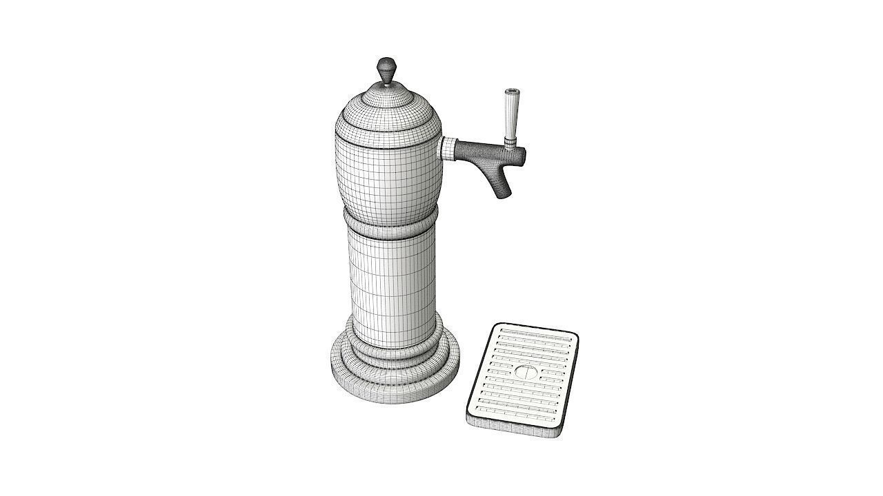 Beer Tap 3D model_11