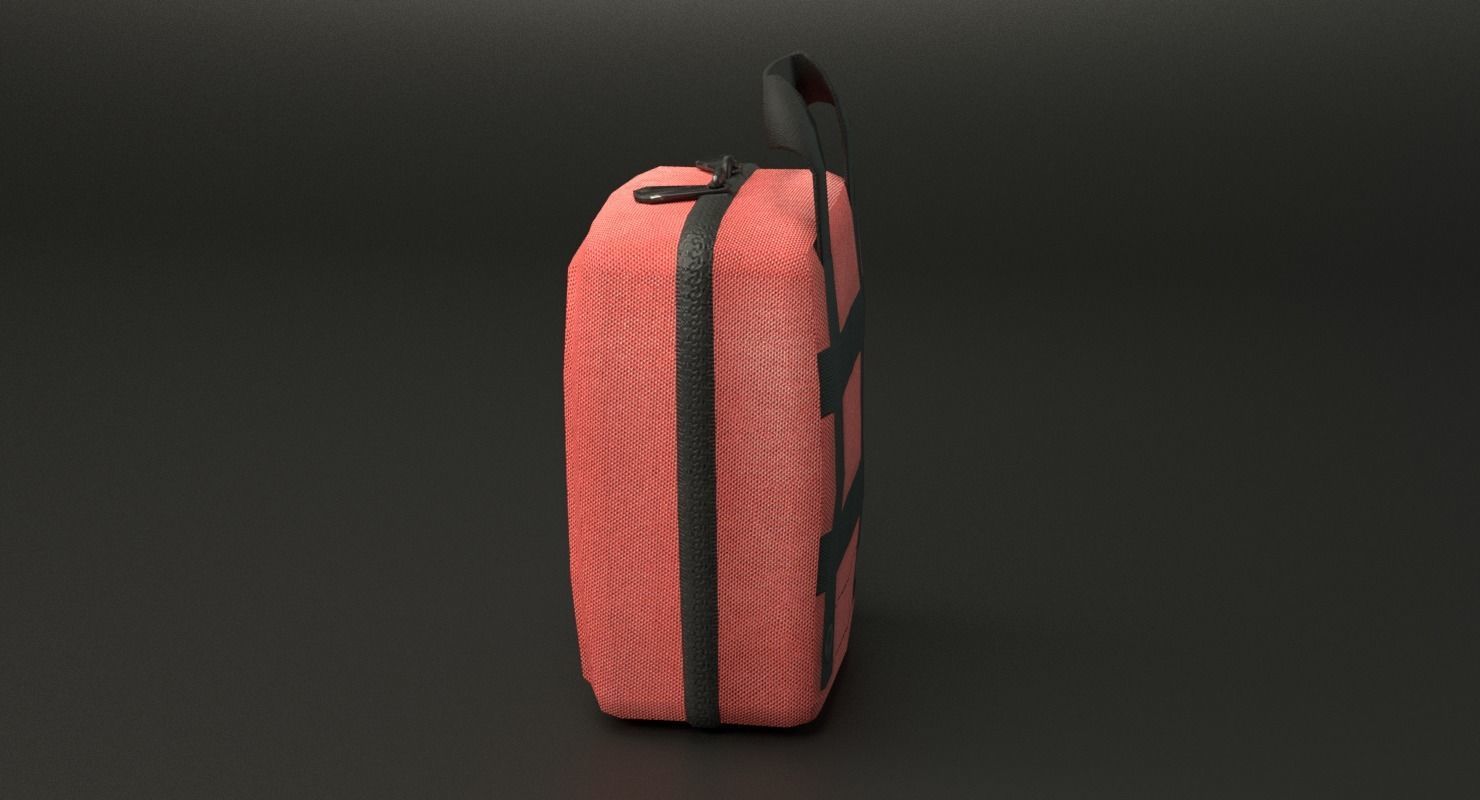 First Aid Kit Low-poly 3D model_20
