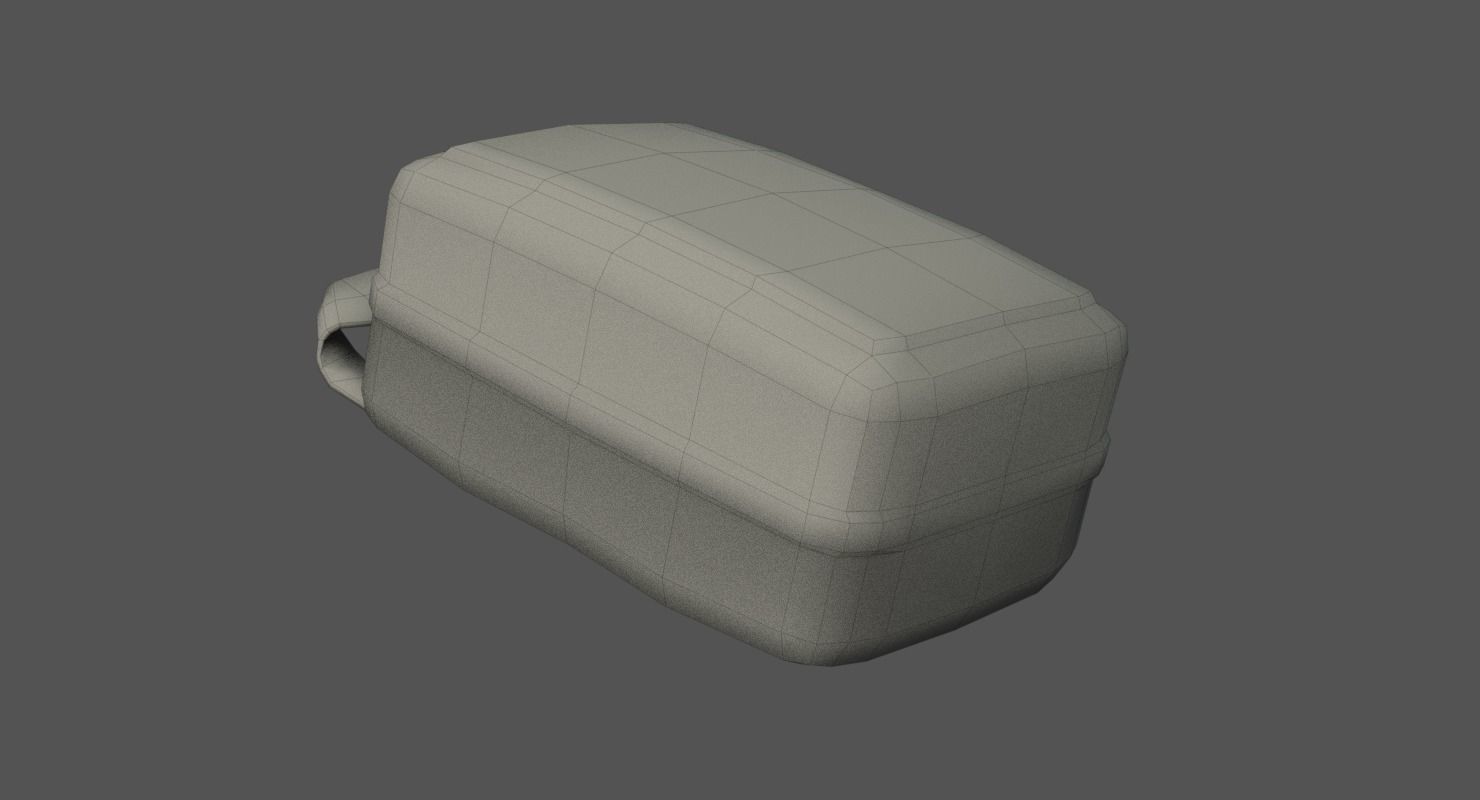 Military First Aid Kit Low-poly 3D model_14