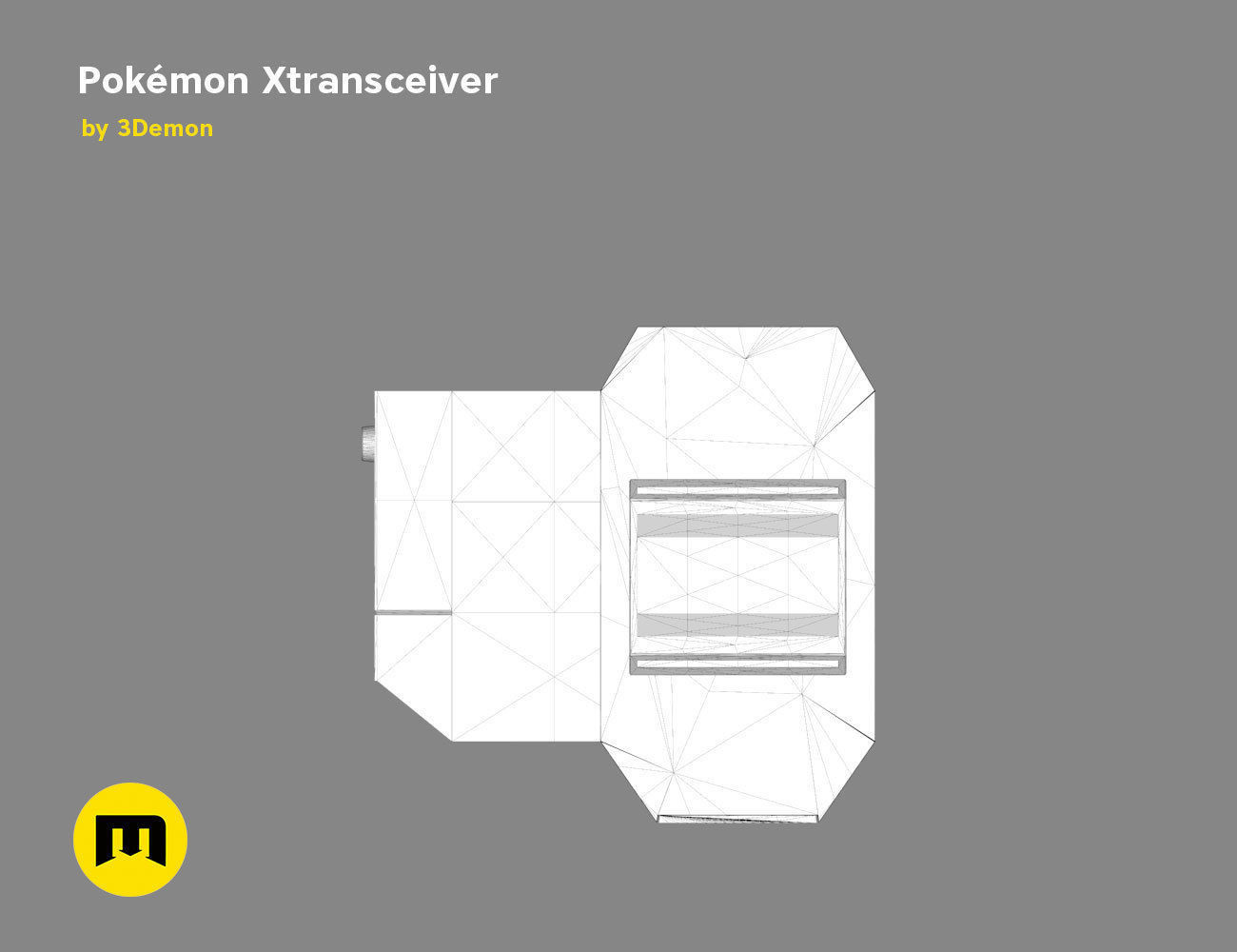 Pokemon Xtransceiver 3D print model_15