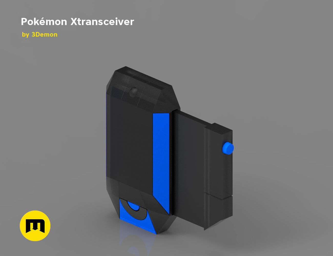 Pokemon Xtransceiver 3D print model_9