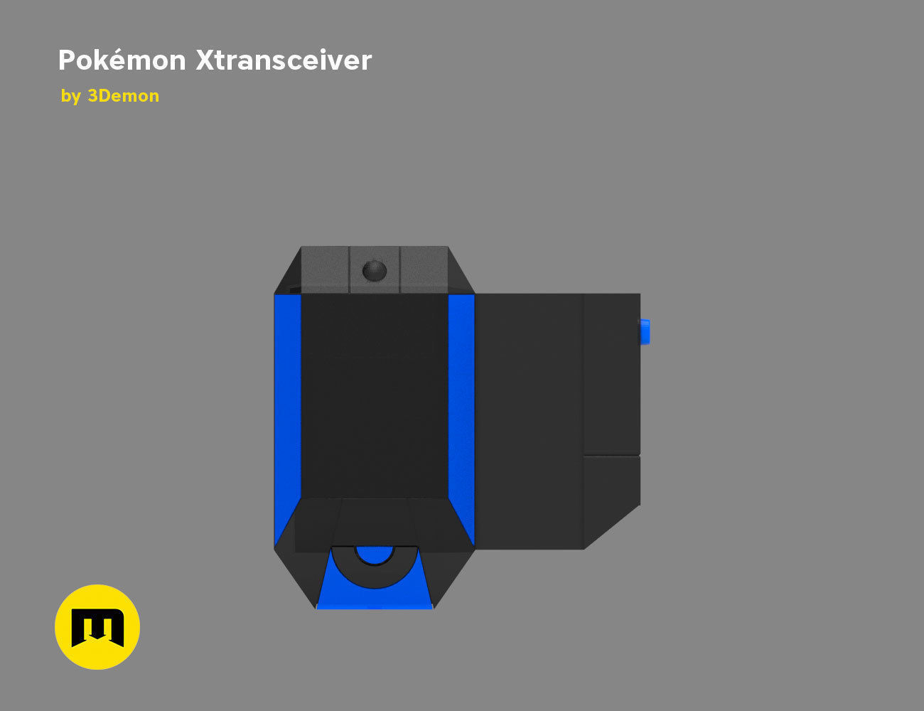 Pokemon Xtransceiver 3D print model_7