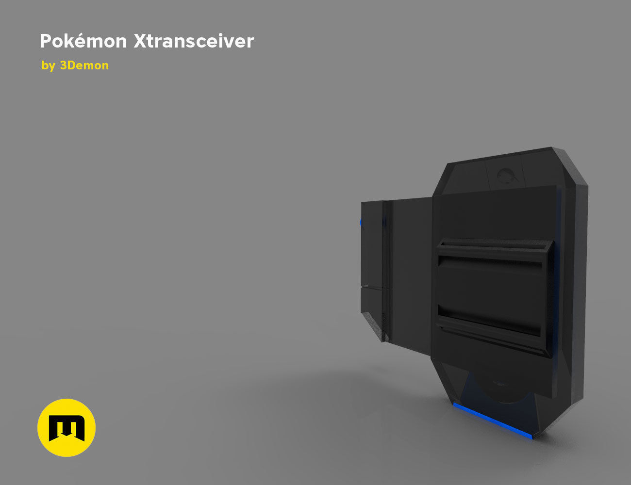 Pokemon Xtransceiver 3D print model_3