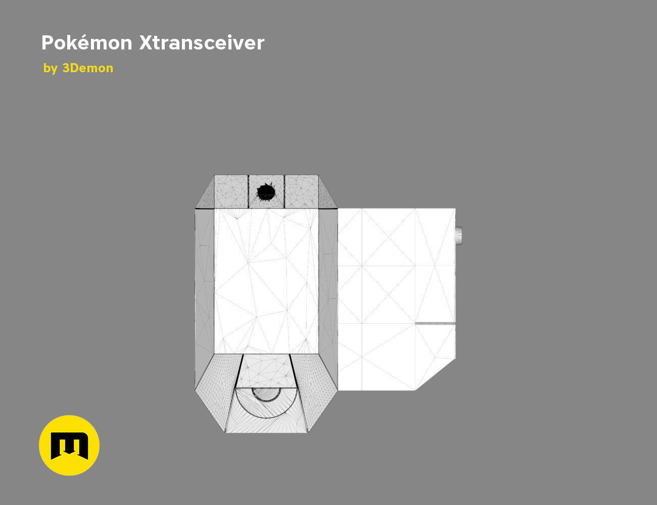 Pokemon Xtransceiver 3D print model_17