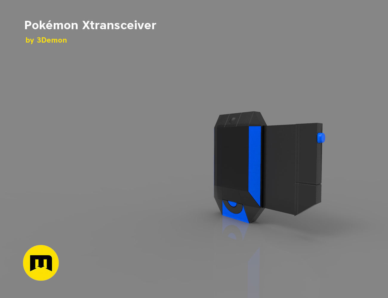 Pokemon Xtransceiver 3D print model_1