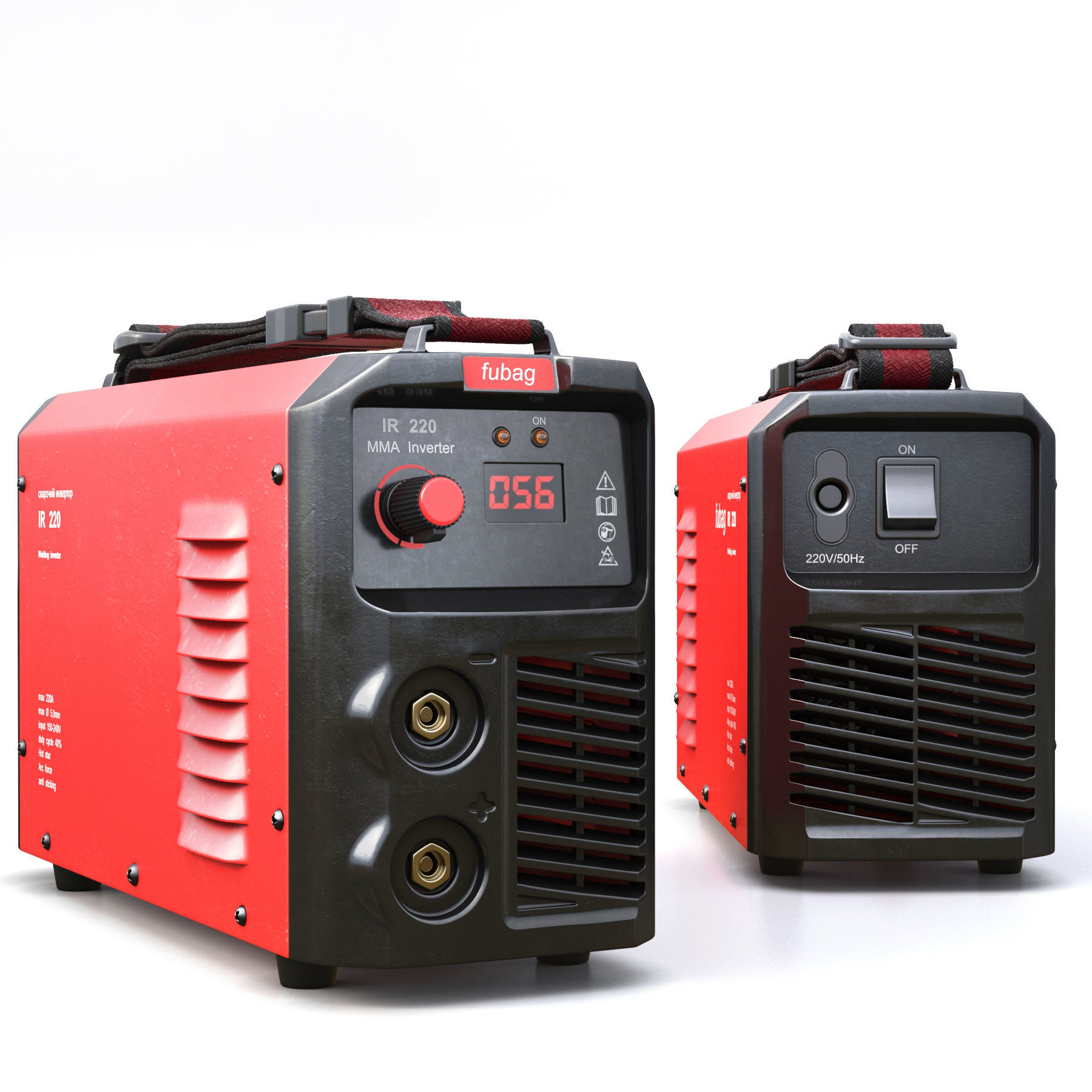 Welding inverter FUBAG IR 220 3D model_1