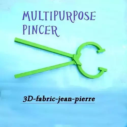 multipurpose pincer 3D print model