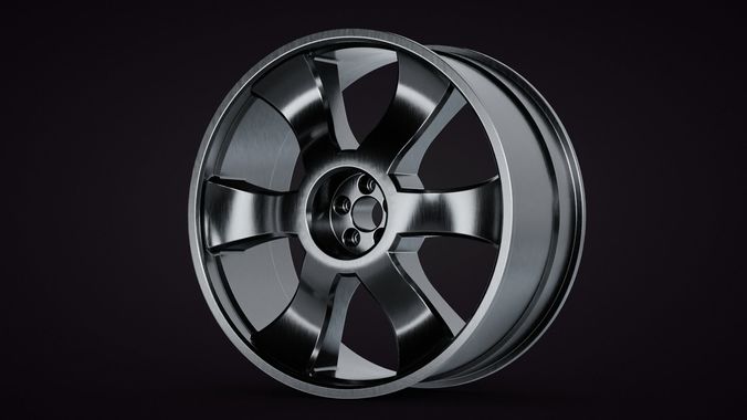 Cad model of Rim 17 inches 3D model