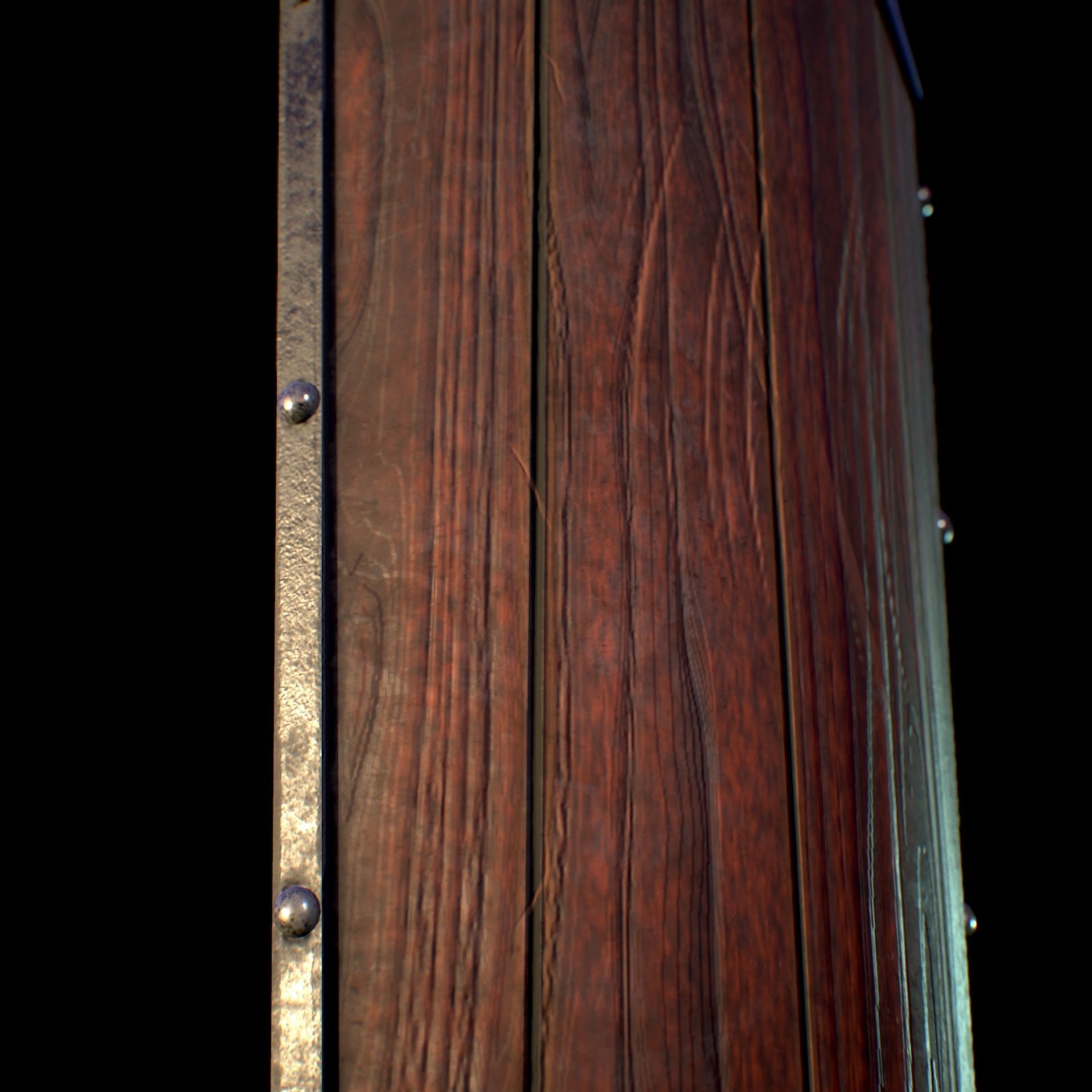 HIE Game Ready Shield D180201 Low-poly 3D model_4