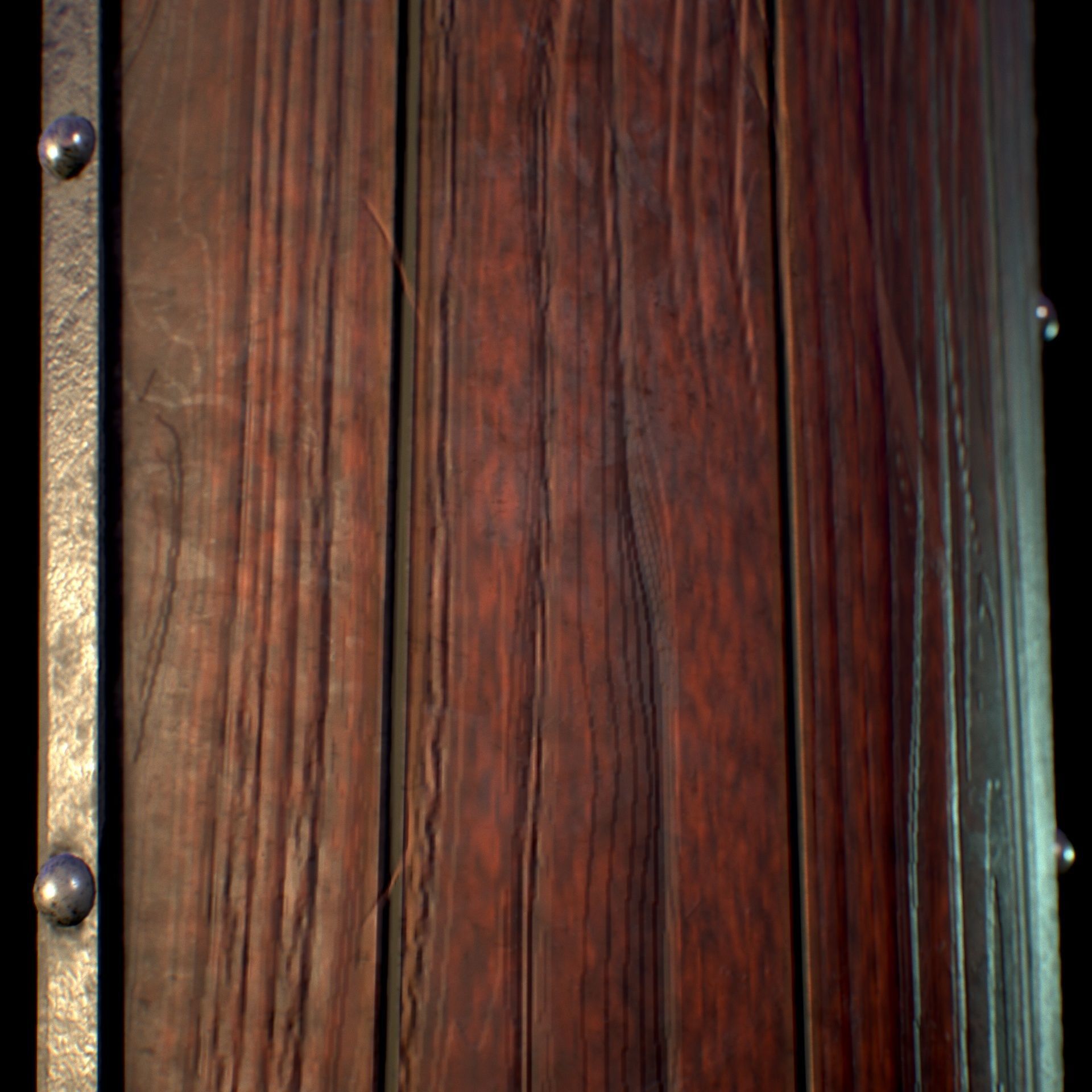 HIE Game Ready Shield D180201 Low-poly 3D model_6