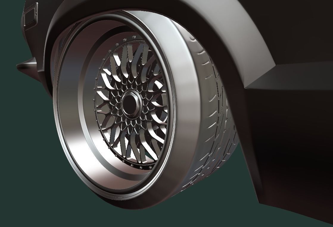 Mazda RX3 1972 3D model_9