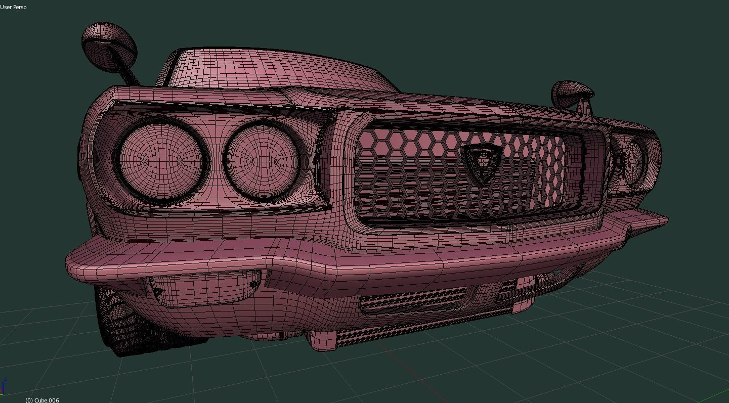 Mazda RX3 1972 3D model_8