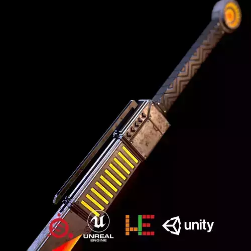 HIE Game Ready Sword D180205