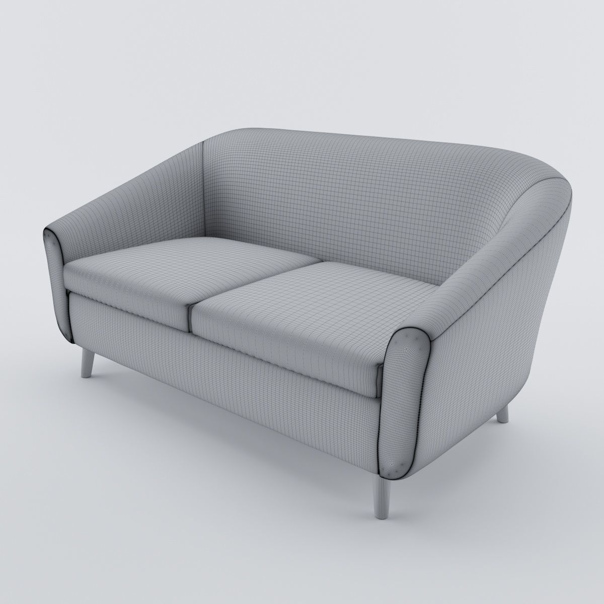 Garda sofa 3D model_5