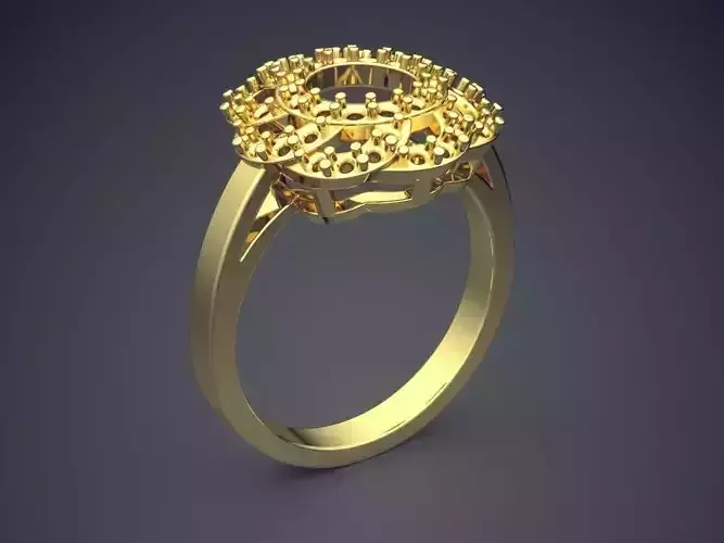 Flower-shape Ring 1116