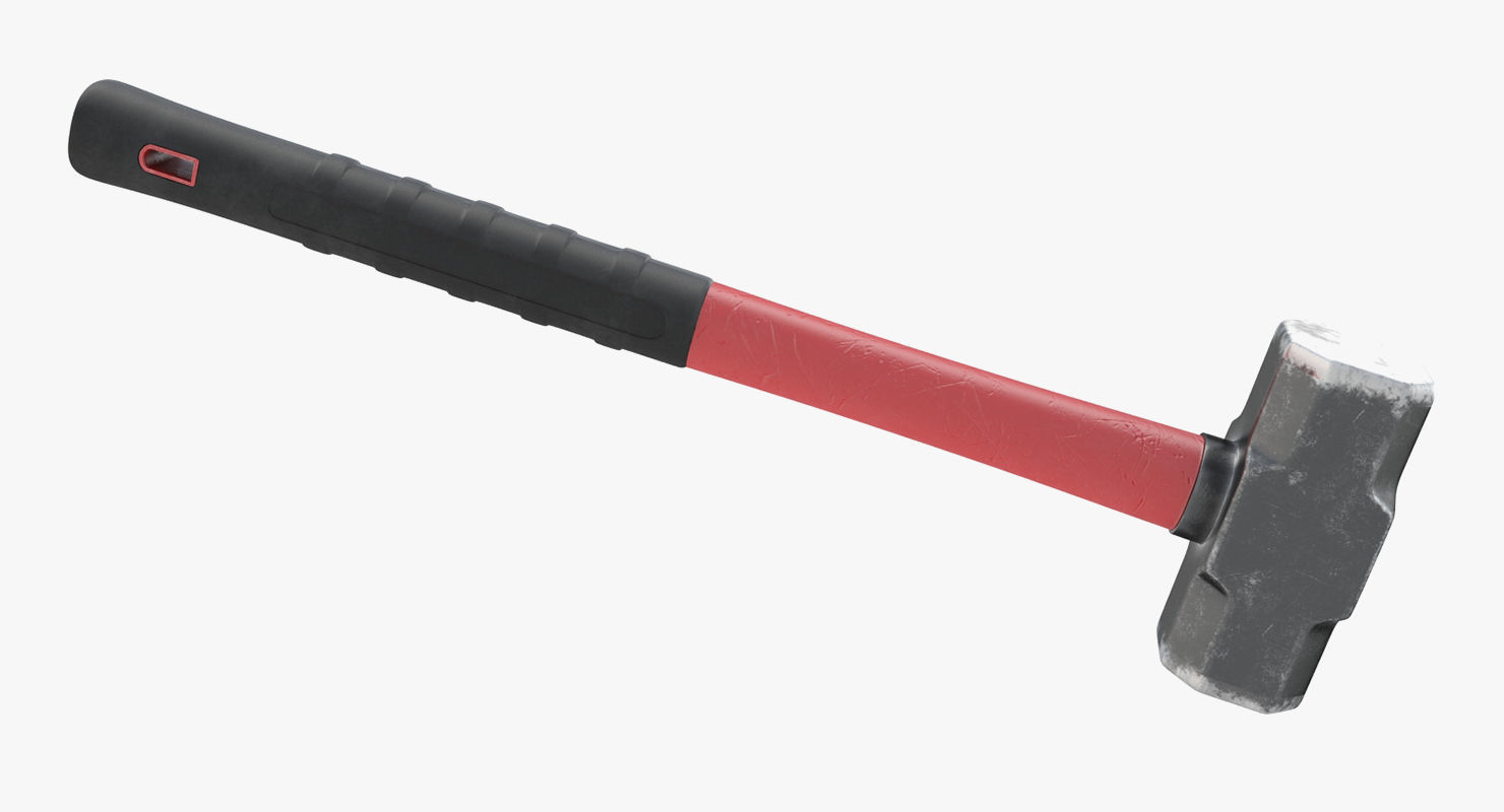 Tools - Sledge Hammer 3D model_5