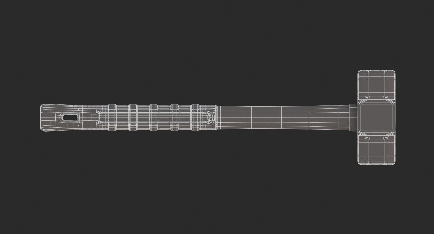 Tools - Sledge Hammer 3D model_6
