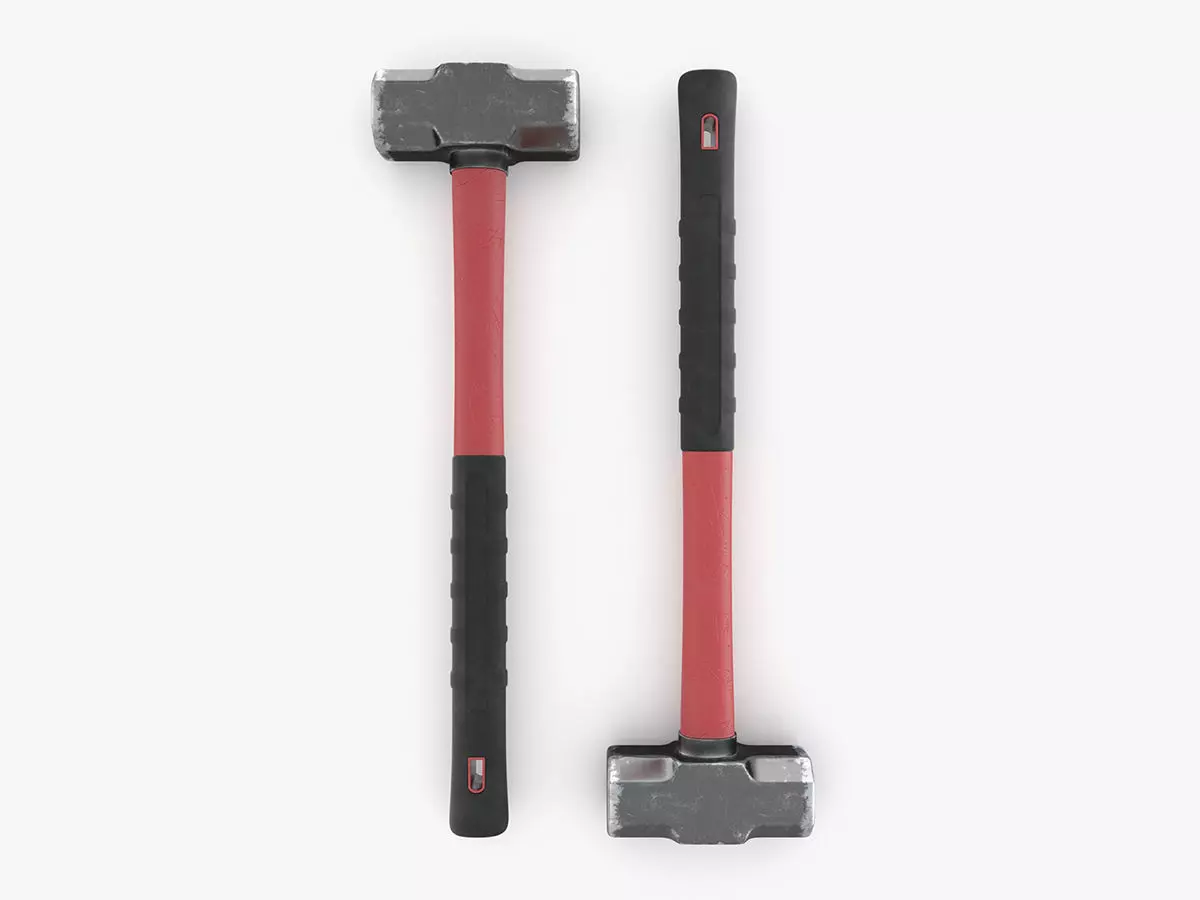 Tools - Sledge Hammer 3D model_0