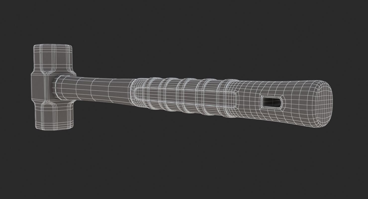 Tools - Sledge Hammer 3D model_10