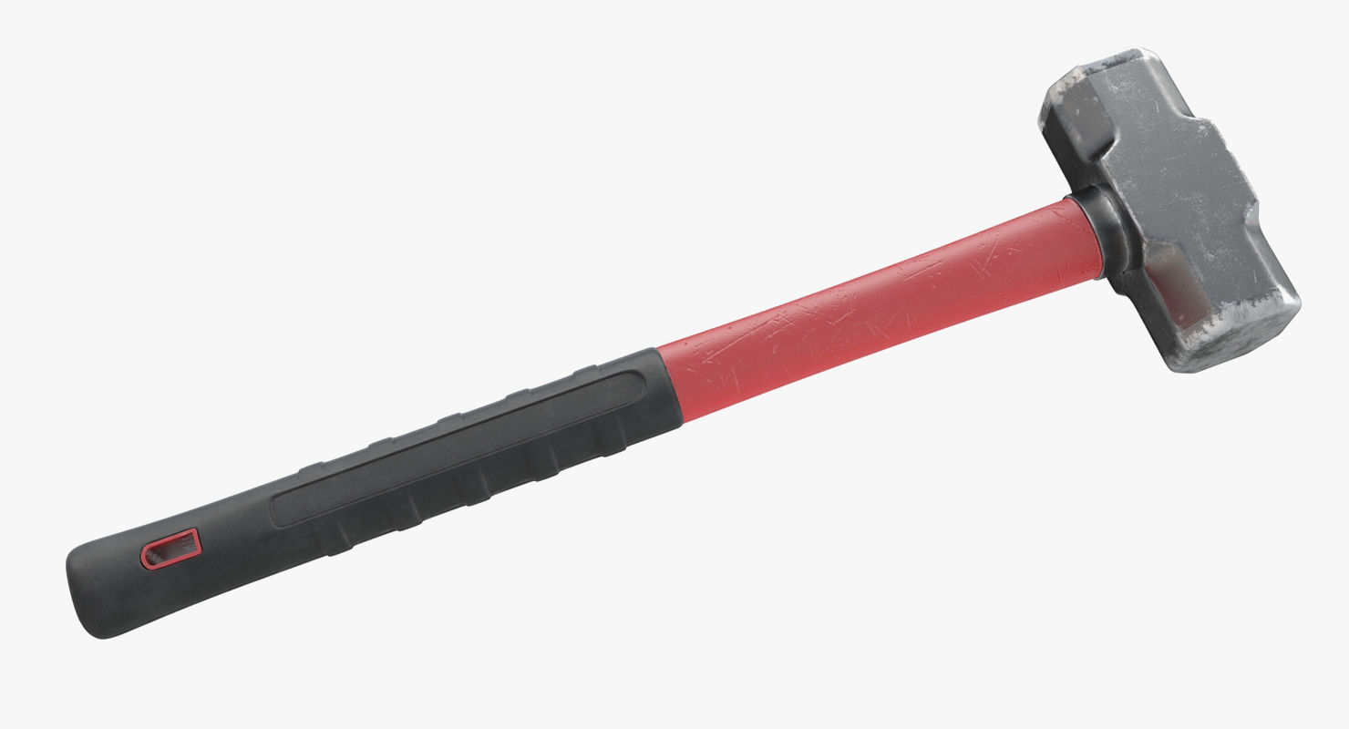 Tools - Sledge Hammer 3D model_2