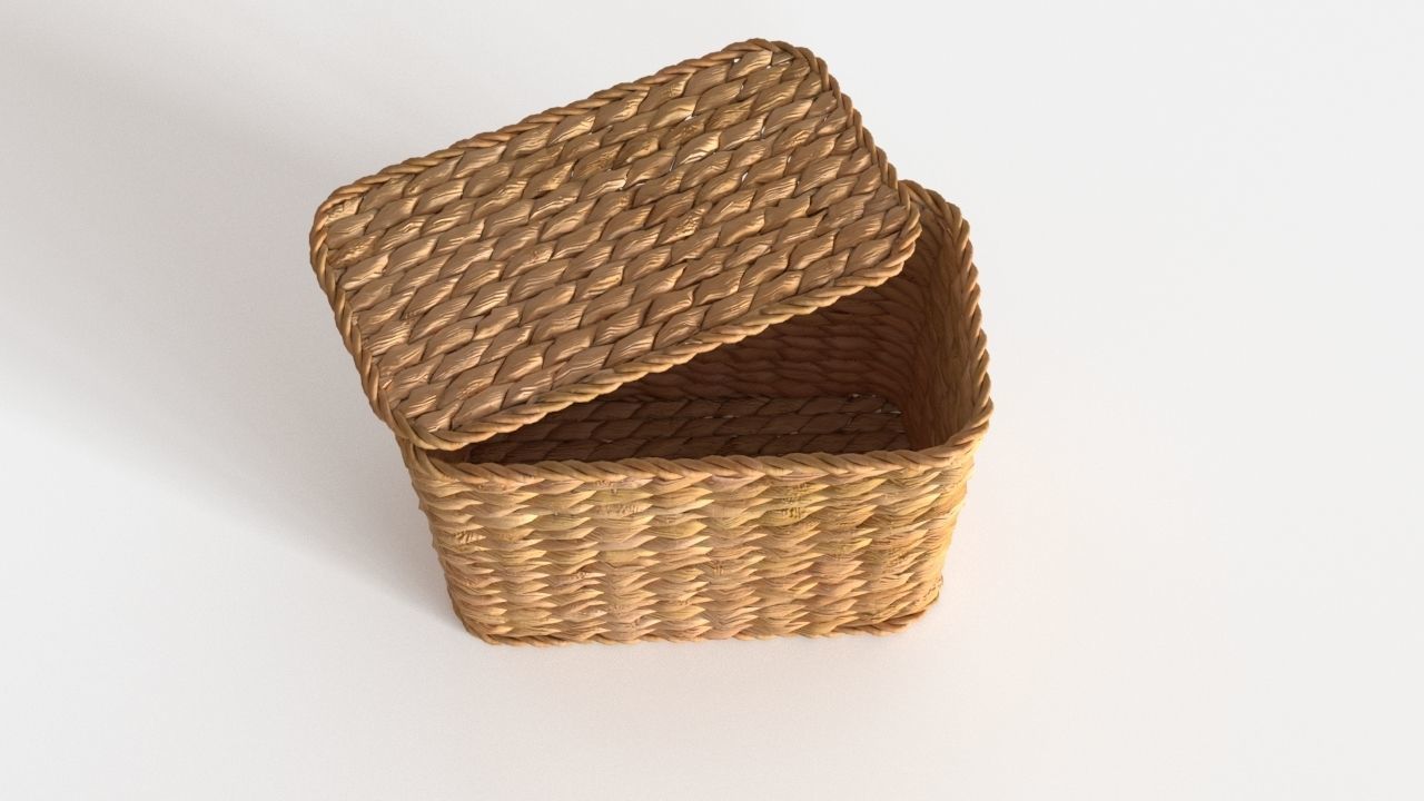 Pottery Barn SAVANNAH UTILITY BASKETS 3D model_1