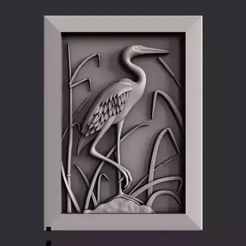 3d STL models for CNC stork