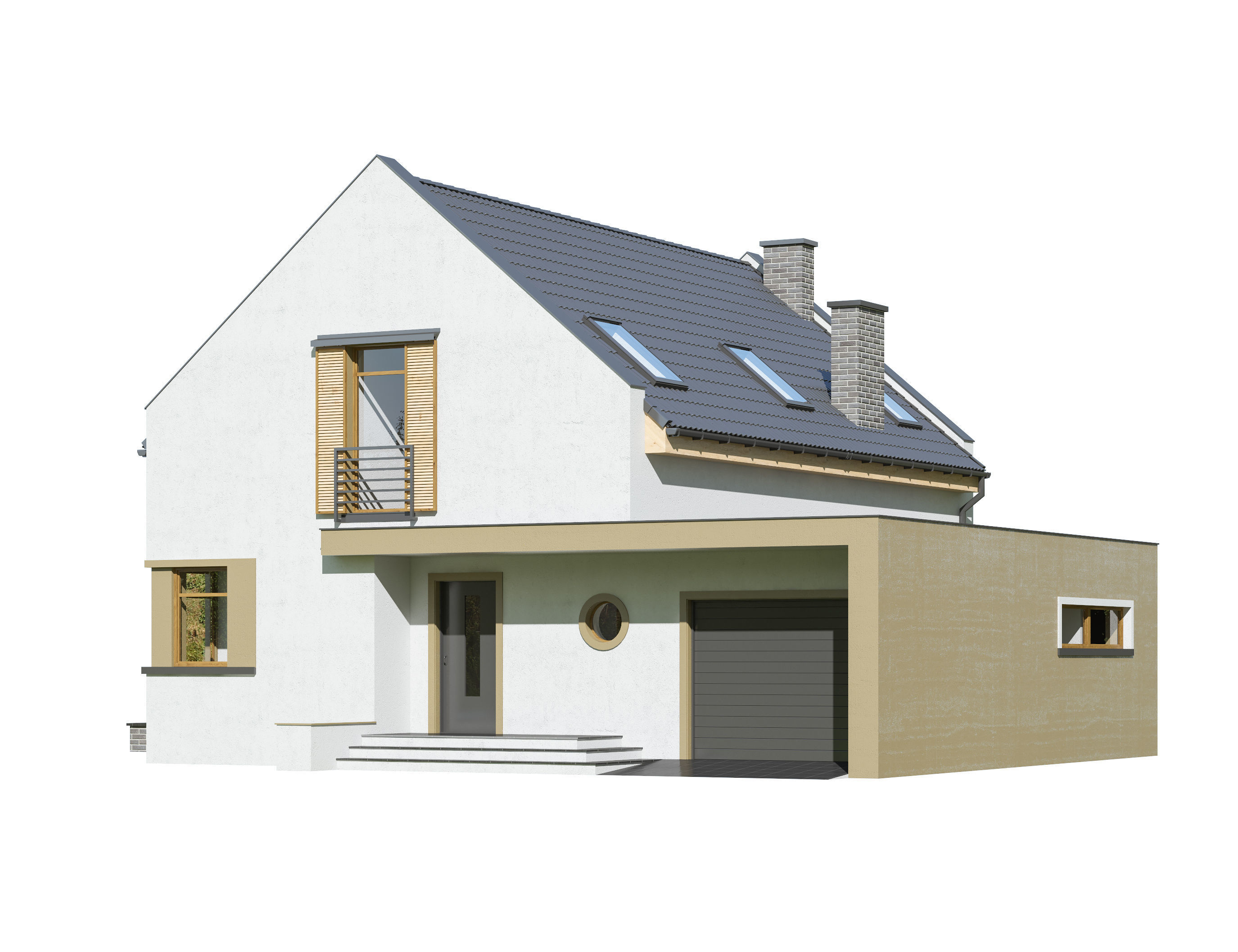 cottage 001 3D model_1