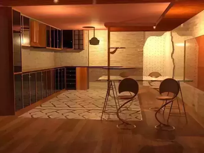 Kitchen and dining room